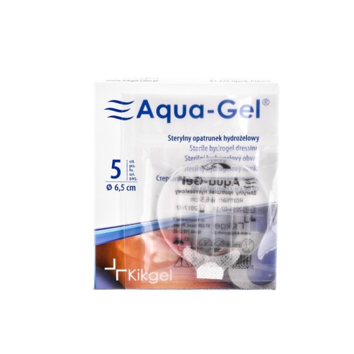 AQUA GEL Kikgel hydrogélový obväz 6,5 cm 1 ks.