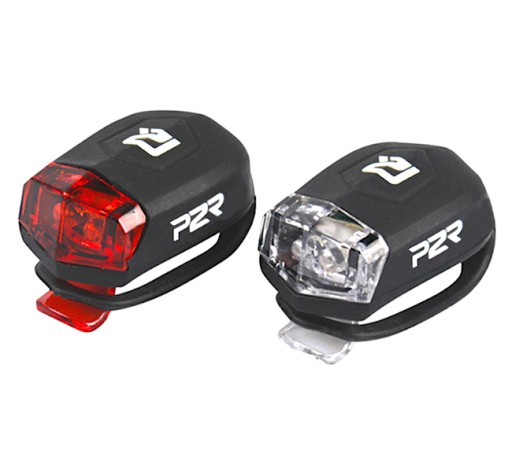 SET BICYKLOVÝCH SVIETIDIEL PRE LED BICYKEL PREDNÝ A ZADNÝ SET BICYKLOVÝCH SVIETIDIEL