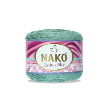 NAKO ESTIVA SILKY bavlnená bambusová priadza 6408