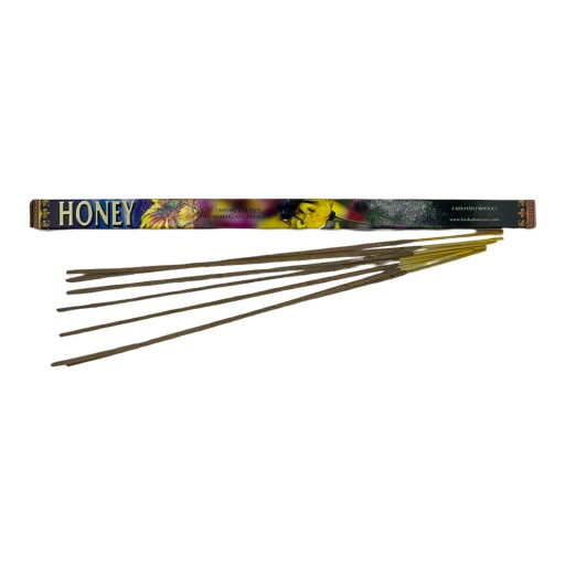 Krishan HONEY indické vonné tyčinky 8 ks