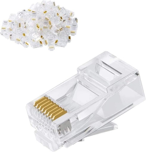 50 100 10 SVORKY ZÁSTRČKY RJ45 RJ 45 RJ-45