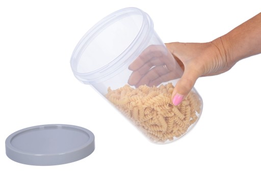 NÁDOBA NA POLIEVKU, jedlo, obed, šalát, skrutkovacia, nepriepustná, 1,5L