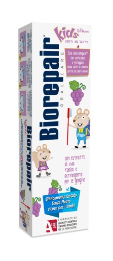BIOREPAIR Kids 0-6 rokov, zubná pasta pre deti bez fluoridu