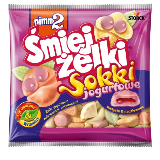 Śmiejżelki džús želé jogurt 90 g
