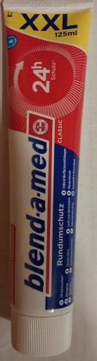 blend-a-med Rundumschutz Classic 24h chráni pred zubným kazom Pasta 125ML