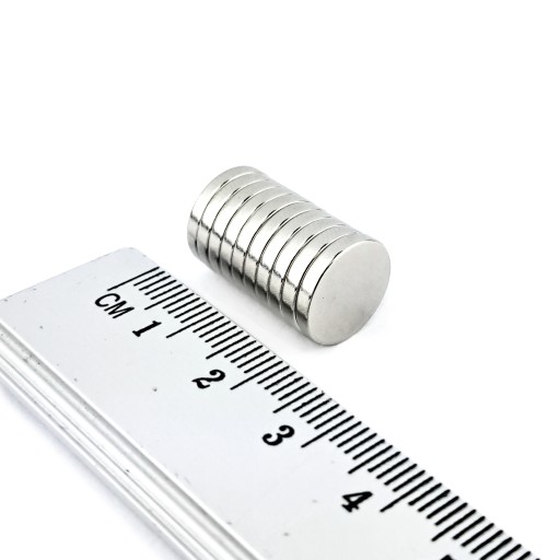 VALEC NEODYMOVÝ MAGNET 12x2 - 10 KS