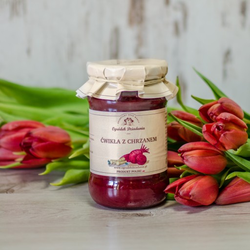 Cvikla S CHRENOM Cvikla DOMÁCI RECEPT 350g Ogródek Dziadunia