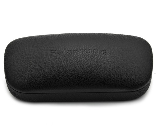 Značkové pevné puzdro BLACK PolarZone Glasses Case