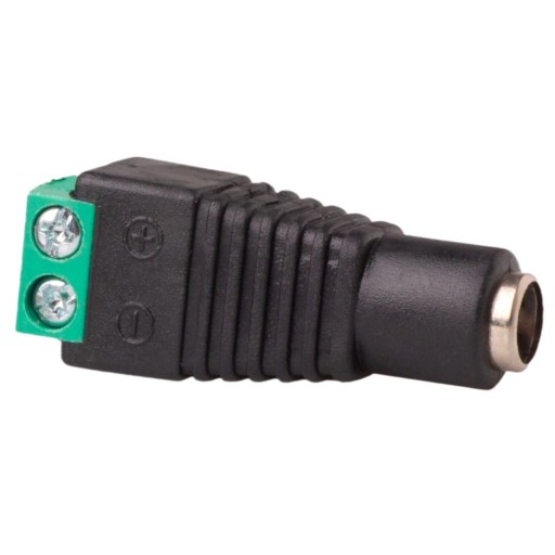 Sada konektorov Zásuvka DC 2,1 x 5,5 LED CCTV