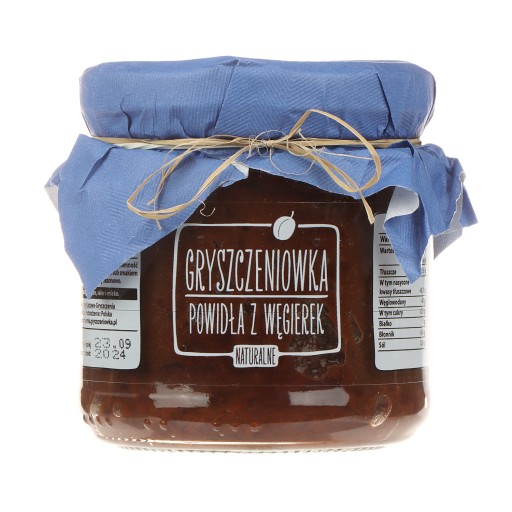 Prírodný maďarský slivkový lekvár 210g Gryszczeniówka BEZ CUKRU