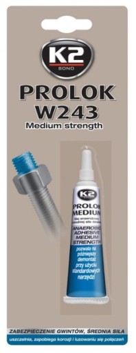 K2 lepidlo PROLOK MEDIUM modré 6 ml
