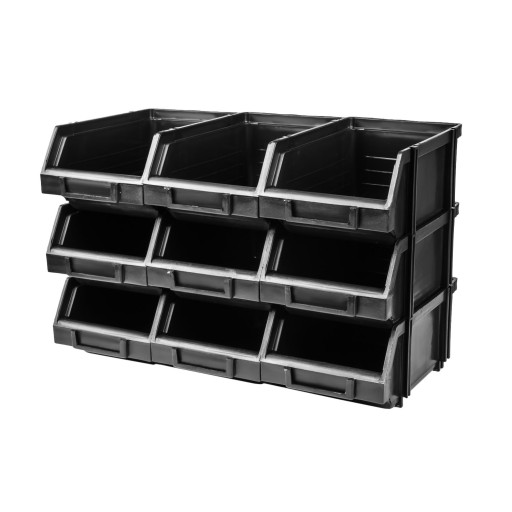 Organizér na odpadky 110x165x75 čierny