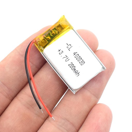 Batéria Li-Po Li-Poly 200mAh 3,7V batéria