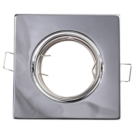 POHYBLIVÉ Stropné svietidlo OPIN POLUX KWADRAT STEEL CHROME POINT