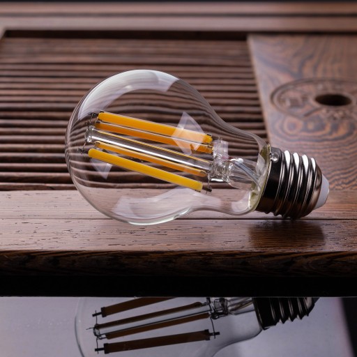 E27 Filament A60 LED žiarovka 12W Neutral 4500K