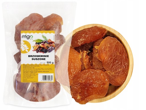 Sušená broskyňa - 500g - MIGOgroup