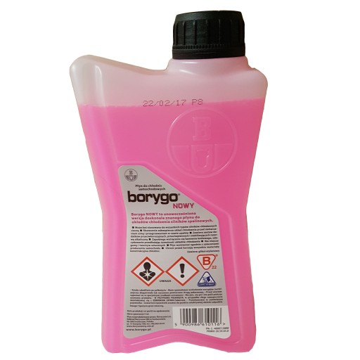 Borygo Coolant New pink 1L