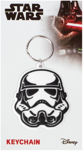 Gumená kľúčenka Star Wars Stormtrooper