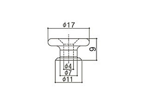 Háčiky na opasok GOTOH EP-B3 (CR).