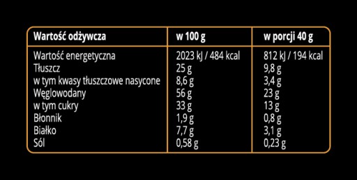 GBS Orieškovo-karamelová kofeínová tyčinka PysznyFest