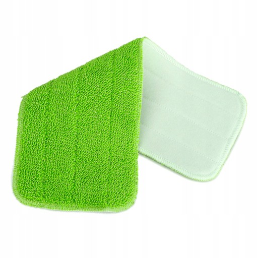 NÁHRADA ZA MOP S PLOCHOU VLOŽKOU S SPREJOM SO ZELENÝM KRYTOM NA VELCRO CLEAN