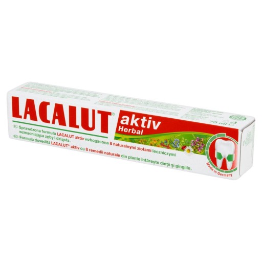 Lacalut Aktiv HERBAL pasta 75ml Active