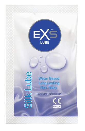 EXS Silk Lube na vodnej báze intímny gél s aloe 10 ml