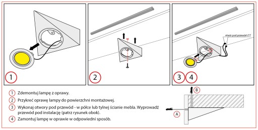 PODSKORNÍKOVÉ LAMPY KUCHYŇSKÁ LAMPA NAD KUCHYNSKOU DOSKY