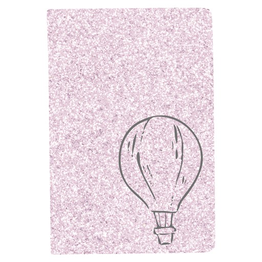 A5 NOTEBOOK GLITTER BEUNIQ BALLOON