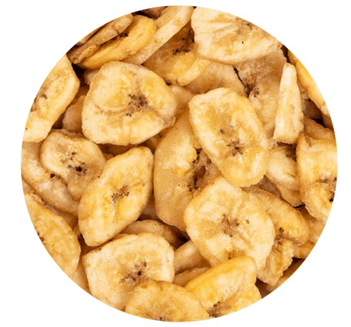 Banánové lupienky 1kg Wenatural - sušené, chrumkavé, snack, banánové, top