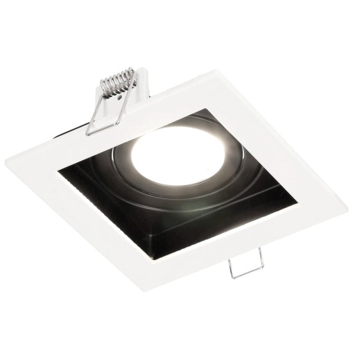 HALOGÉNOVÁ ZÁPUSTNÁ LAMPA, POHYBLIVÁ, BIELA A ČIERNA EDO