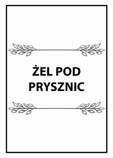 Nálepky na fľaše, kozmetiku, Mydlo, Biele 16 ks