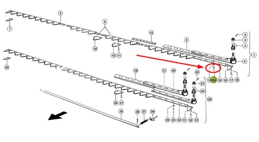 626406.1 Montážna skrutka hlavy krovinorezu M6 x 25