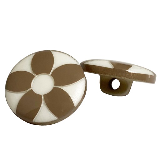 Plastový gombík na nohe 15x6 mm