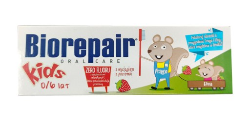 Biorepair Kids, zubná pasta pre deti, 50 ml