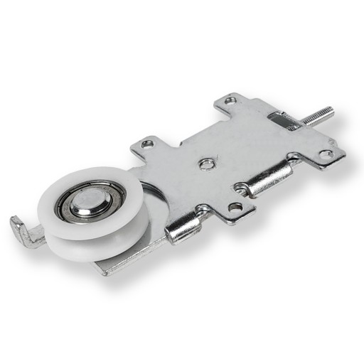 WD-18C biely valček na posuvné dvere, typ Omega
