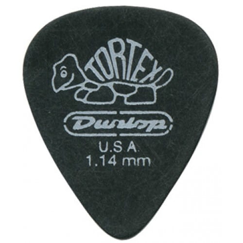 Dunlop Tortex Pitch Black 1,14 mm. trsátko