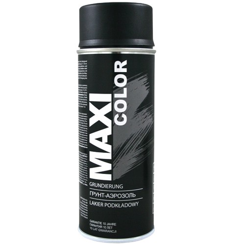 Maxi Color Univerzálny akrylový základný náter čierny 400ml