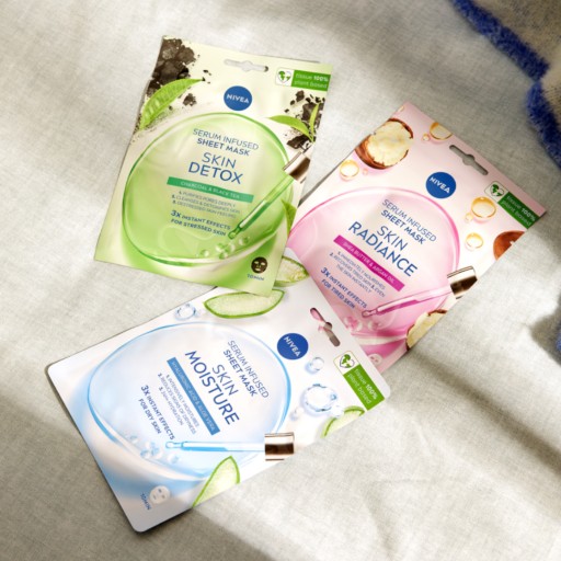 NIVEA SKIN RADIANCE Pleťová maska s rozjasňujúcim sérom
