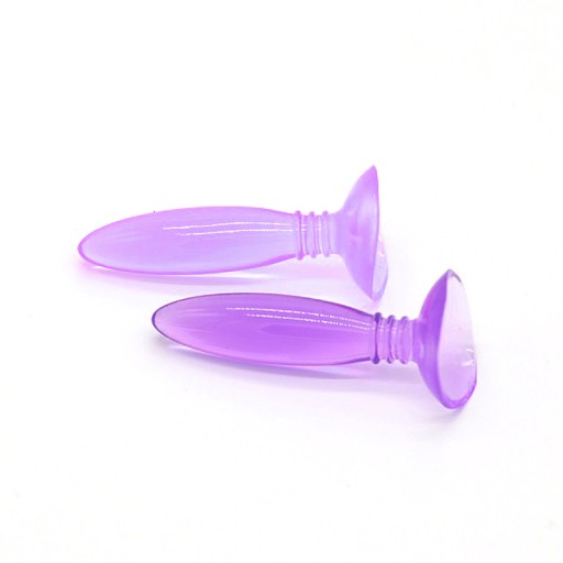 MIKRO MINI ANÁLNA ZÁSTRČKA 7,5 X 1,6 CM MÄKKÝ GÉL PRE ZAČIATOČNÍKOV XS