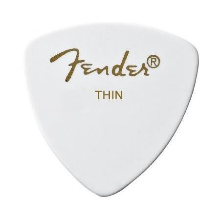 Trsátko gitarové FENDER Celluloid 346 White - Thin