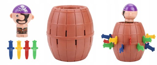 PIRÁTSKA ZRUČNOSTNÁ HRA BLÁZNIVÁ V PIRÁTSKOM SUDKU
