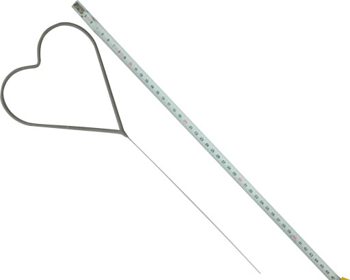 VEĽKÉ SRDCE STUDENÉ ISKARKY 40cm! 2ks VALENTÍNSKA SVADBA TXF268