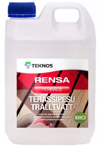 TEKNOS ČISTENIE DREVENÝCH TERÁS Umývacia paluba Drevená fasáda EKO 0,5