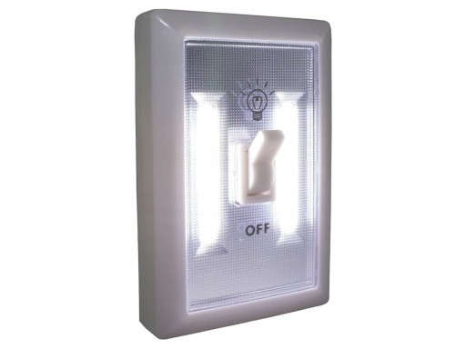 Bezdrôtová LED COB lampa s magnetickým spínačom