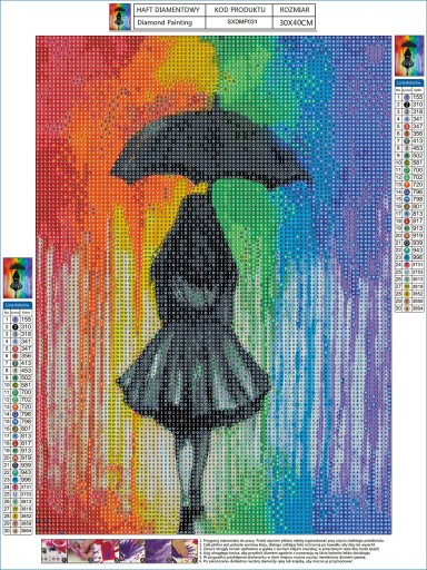 SADA DIAMANTOVÉHO MALENIA Diamantové vyšívanie 5D OBRÁZOK Diamantový rezací papier