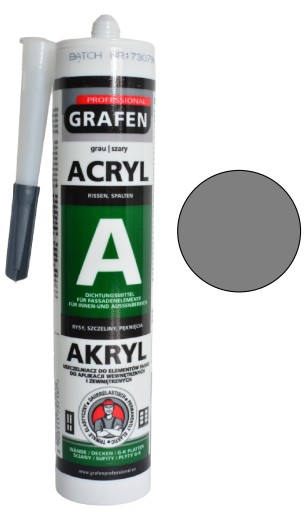 GRAFEN akryl sivý akrylový tmel 300ml