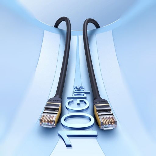 RÝCHLY SIEŤOVÝ KÁBEL BASEUS RJ45 CAT7 10 Gbps SILNÝ INTERNETOVÝ KÁBEL 1 m