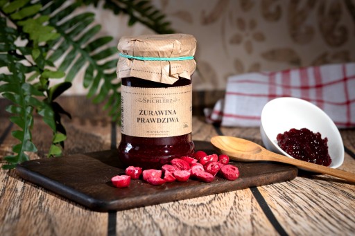DŽEM PRAVÝ BRUSNICOVÝ 330g prírodný