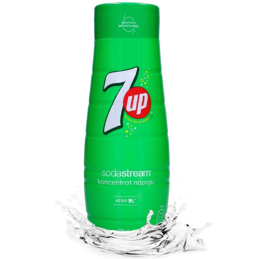 Ochutený sirupový nápoj SodaStream koncentrát do vody karbonizátor 440ml 7Up džús
